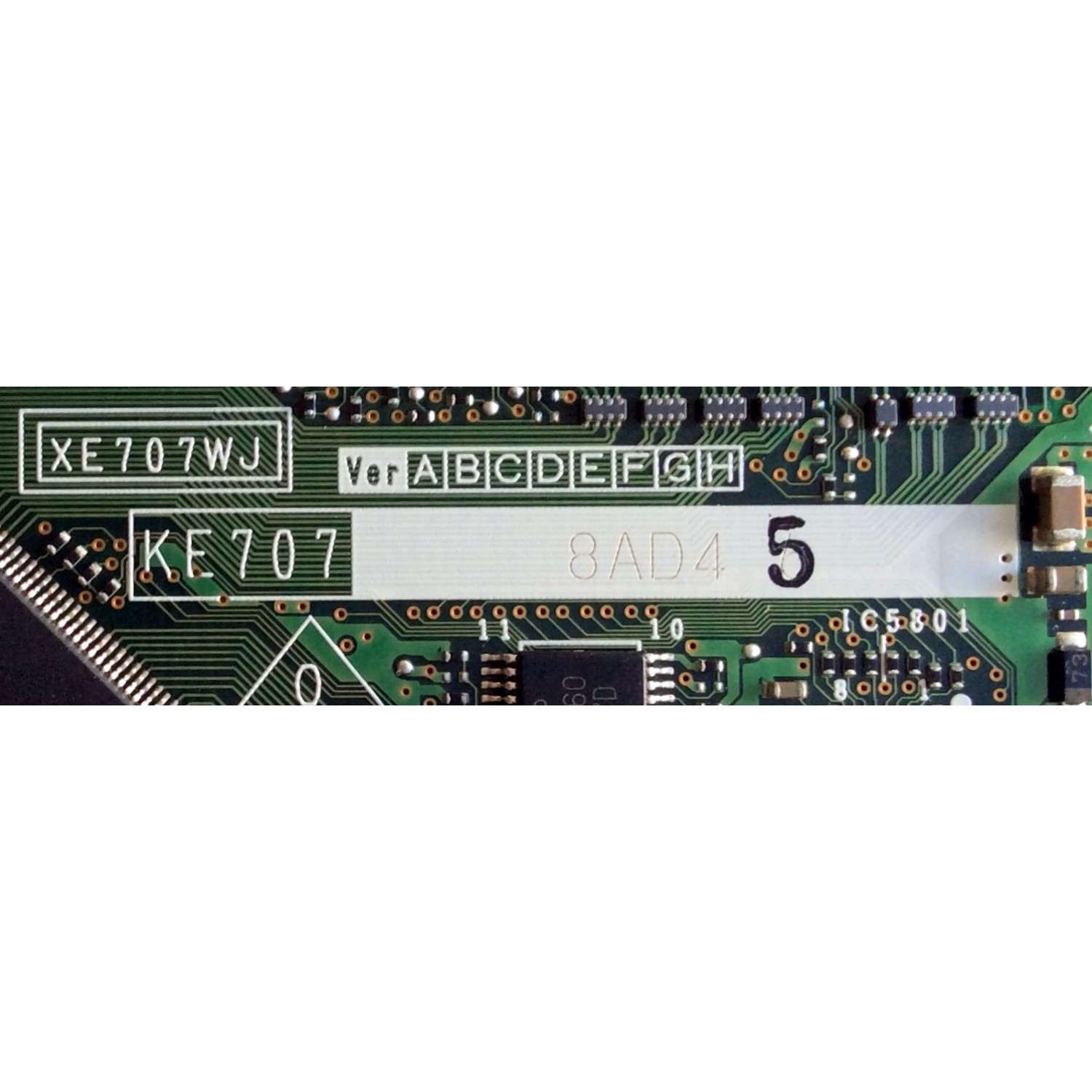 T-CON / SHARP CPWBX4010TPXZ / KE707 / XE707WJ / RUNTK4010TPXZ / PANEL LK520D3LW10Z / MODELOS LC-C5255U / LC-5255U / LC-52D65U / LC-52SB55U / LC-52SB57UN - Imagen 3